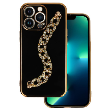 Trend Case do Iphone 13 Pro wzór 4 czarny