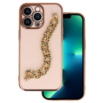 Trend Case do Iphone 13 Pro wzór 4 jasnoróżowy
