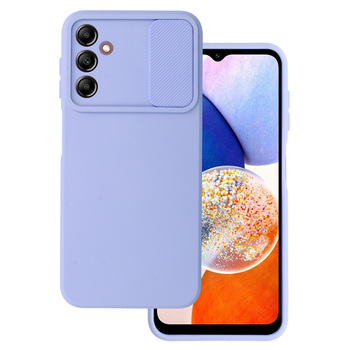 Camshield Soft do Samsung Galaxy A14 4G/5G Jasnofioletowy