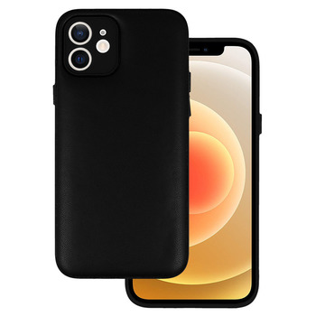 Leather 3D Case do Iphone 12 wzór 1 czarny