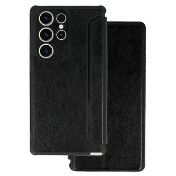 Kabura Razor Leather Book do Samsung Galaxy S23 Plus czarna