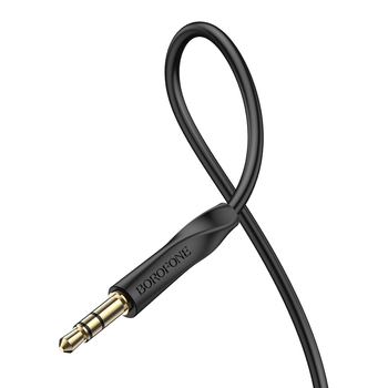 Borofone Kabel AUX BL16 - jack 3,5mm na jack 3,5mm - 1 metr czarny