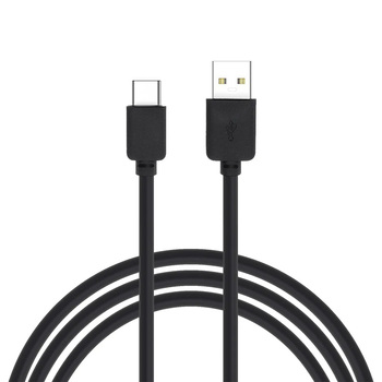 Kabel - USB na Typ C - 1 Metr CZARNY (fast charge)