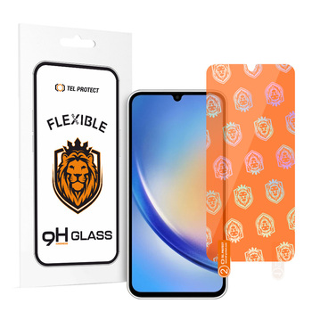 Hartowane szkło hybrydowe Tel Protect Best Flexible do SAMSUNG GALAXY A24 4G/A25 5G/M34 5G/A35/M35/M55 5G