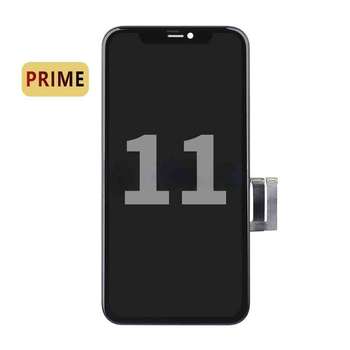 Wyświetlacz LCD NCC do Iphone 11 czarny Incell Metal Plate Prime
