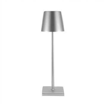 Lampka nocna WDL-02 bezprzewodowa srebrna