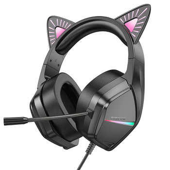 Borofone Headphones BO106 Cute Cat Ear gaming phantom cat