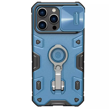 Etui Nillkin CamShield Armor Pro do Iphone 14 Pro niebieski