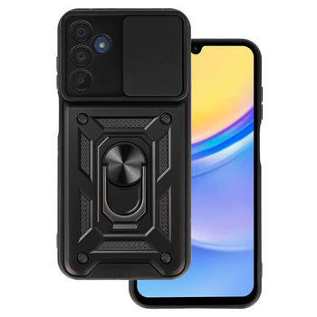 Slide Camera Armor Case do Samsung Galaxy A15 4G/5G Czarny
