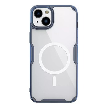 Etui Nillkin Nature Pro Magnetic TPU do Iphone 15 Plus przezroczysto-niebieski