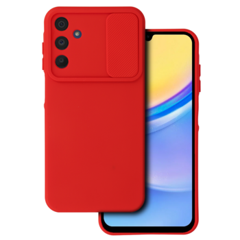 Camshield Soft do Samsung Galaxy A15 4G/5G Czerwony