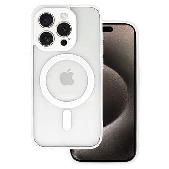 Acrylic Color Magsafe Case for Iphone 12 Pro white