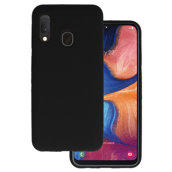 Silicone Lite Case do Samsung Galaxy A20E czarny