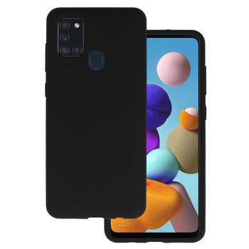 Silicone Lite Case do Samsung Galaxy A21S czarny