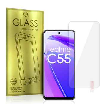 Hartowane szkło Gold do REALME C55