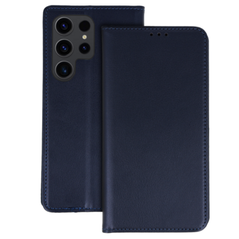 Kabura Smart Magneto do Samsung Galaxy S23 Ultra granatowa