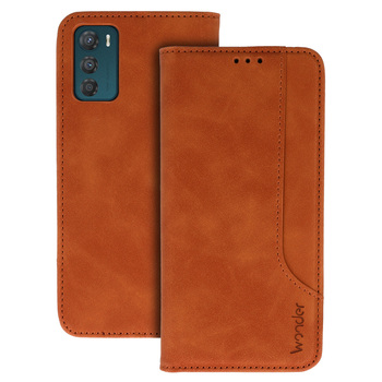 Kabura Wonder Prime do Motorola Moto G42 brązowa