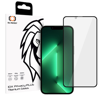 Hartowane szkło Tel Protect 10X Privacy Plus Titanium do Iphone 13/13 Pro/16E/17E