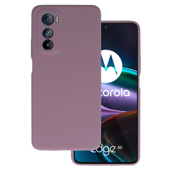 Silicone Lite Case do Motorola Edge 30 wrzosowy