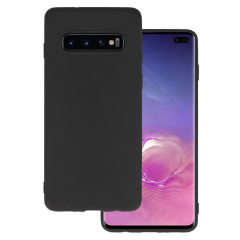 Back Case MATT do SAMSUNG GALAXY S10 Czarny