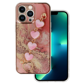 Trend Case do Iphone 13 Pro wzór 6 różowy