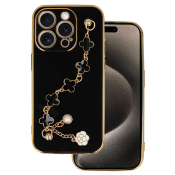Trend Case do Iphone 15 Pro wzór 3 czarny
