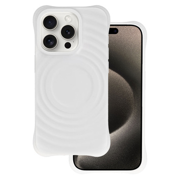 Tel Protect Wave Magsafe Case do Iphone 15 Pro biały