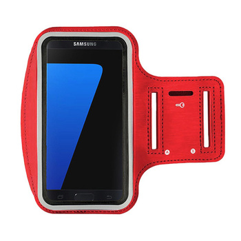 Futerał na ramię slim Typ 1 do Iphone 15 Pro Max/16 Pro Max/Samsung A15/A16/A25/A34/A55/M35/S20 FE/S24 FE/S24 Plus/S24 Ultra - 6,0 cala CZERWONY