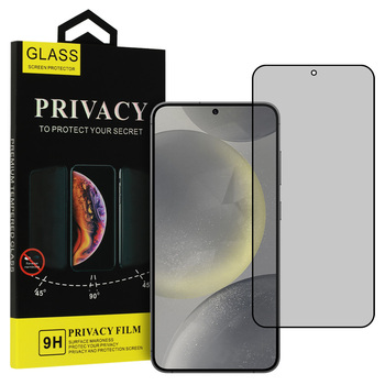 Hartowane szkło Privacy Glass do SAMSUNG GALAXY S24 PLUS CZARNE