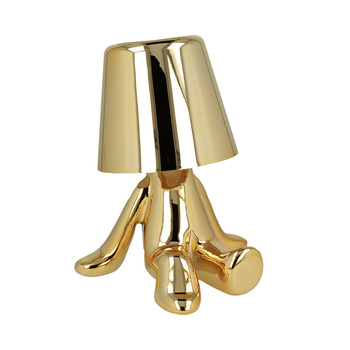 Lampka nocna Golden Man wzór D