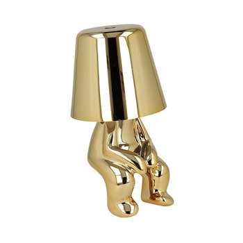 Lampka nocna Golden Man wzór L
