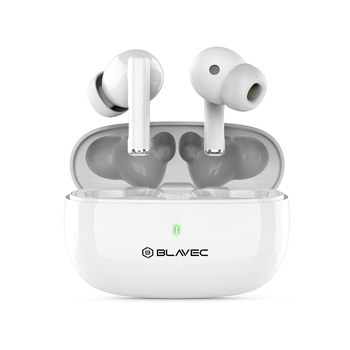Blavec Słuchawki Bluetooth TWS BW-01 Pure (BW01-W) białe