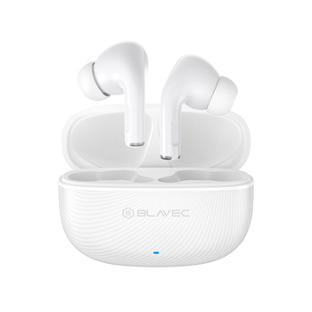 Blavec Słuchawki Bluetooth TWS BW-02 Carbon (BW02-W) białe