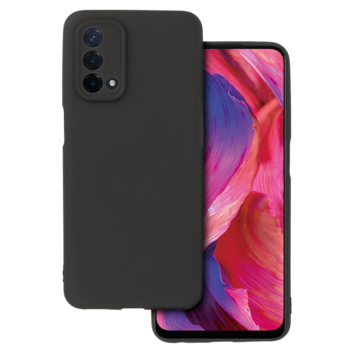 Back Case MATT for OPPO A54 5G/A74 5G/A93 5G Black