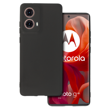 Back Case MATT do MOTOROLA MOTO G85 5G Czarny