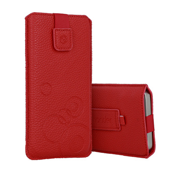 Kieszonka WONDER Deko (ROZMIAR XL) do Iphone 15/15 Pro/Iphone 16/16 Pro/Samsung S24/S24 Plus/S25/S25 Plus/A53/A55 5G czerwona