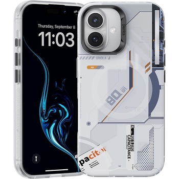 Benks Etui Magnetic Mecha Series do Iphone 16 Plus biały