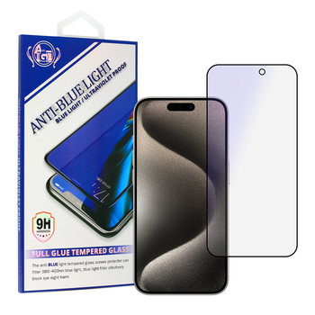 Hartowane szkło Anti-Blue Full Glue do Iphone 16 Pro Max