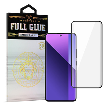 Hartowane szkło HARD Full Glue 5D do XIAOMI REDMI NOTE 13 PRO PLUS 5G CZARNE