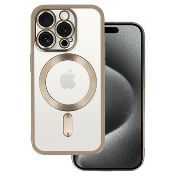 Metallic Magsafe Case for Iphone 16 Pro Titanium