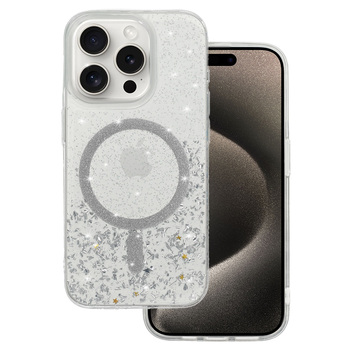 Tel Protect Moonlite Magsafe Case do Iphone 16 Pro Max srebrny clear