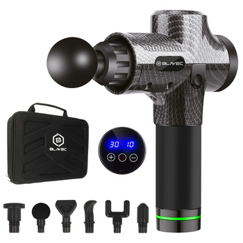 Blavec Pistolet do masażu / masażer BMG-01 Massage Gun MAX czarny