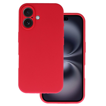 Silicone Lite Case for Iphone 16 raspberry