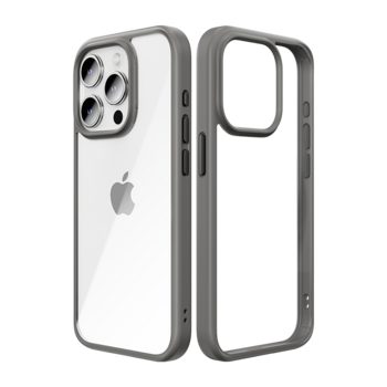 Rock Etui Guard Series do Iphone 15 Pro Max przezroczysto-szare