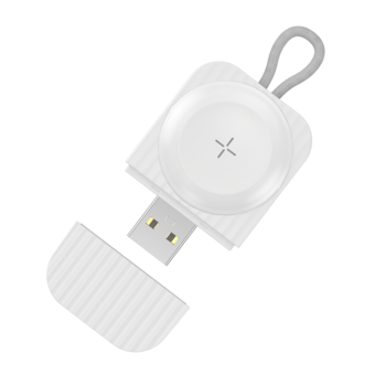 Rock Ładowarka indukcyjna W26 - Typ C - do Apple Watch 2,5W biała