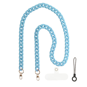 Phone lanyard 0434 blue