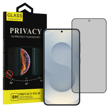 Hartowane szkło Privacy Glass do SAMSUNG GALAXY S25 PLUS CZARNE