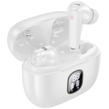 Borofone Słuchawki Bluetooth TWS FQ7 Treasure ANC+ENC białe