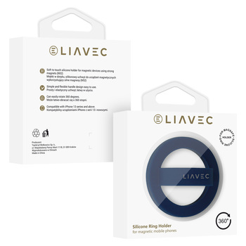 Liavec Ring Magsafe blue
