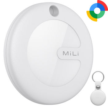 MiLi Lokalizator GPS Bluetooth MiTag Tracker HD-P16 Android + etui brelok biały